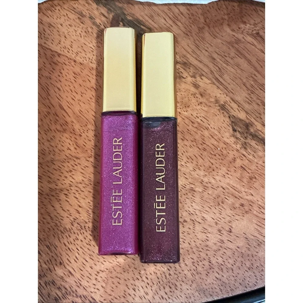 Estee Lauder Pure Color Shimmer & Sparkle Lip Gloss 6 Shades 0.16oz Travel Size